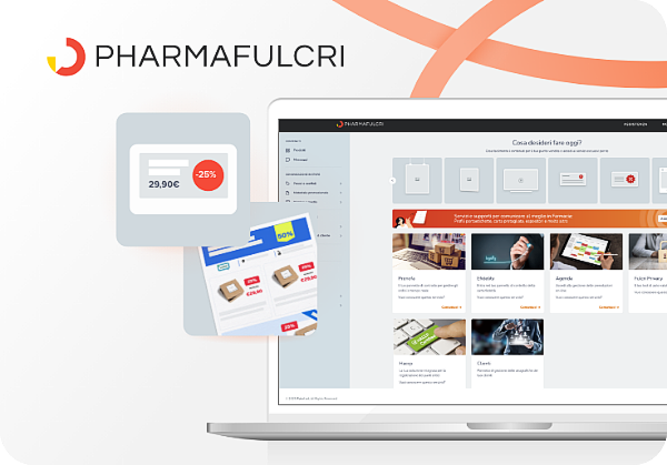 anteprima delle funzionalità messe a disposiziona da PHarmaFulcri